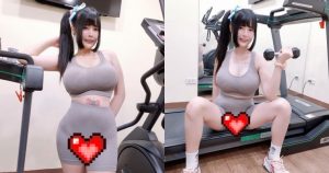 懂流量密碼!正妹 Yuki 健身房穿搭「形狀超明顯」腿開開讓網友看呆【EV棋牌】-EV棋牌