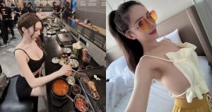 韓式燒肉驚見「爆乳正妹」用餐！「雲嫣」挺雪白F奶大吃肉肉，路人看不停【EV棋牌】-EV棋牌