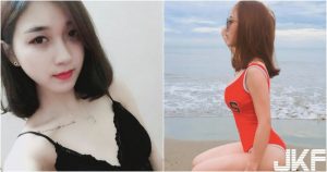 兒子的小學老師太狂!下班後「美乳現形」海邊大解放!「黑色蕾絲」讓家長也想聽課啊!【EV棋牌】-EV棋牌