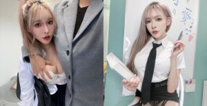 放開那女孩！巨乳女學生「姍姍33」大庭廣眾下竟被襲胸【EV棋牌】-EV棋牌