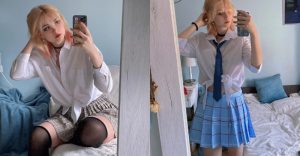 顏值逆天…爆紅!素人學生妹臉蛋小巧、五官精緻 自拍美照網路瘋傳【EV棋牌】-EV棋牌