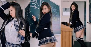 最辣保母「Quilla奎拉」變成不良少女 制服上下都失守果然夠壞!【EV棋牌】-EV棋牌