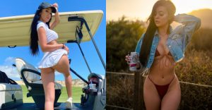 沒穿小褲褲?!高爾夫球妹上車前回眸 短裙包不住渾圓蜜臀網友高潮~【EV棋牌】-EV棋牌
