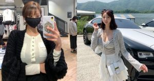 九頭身比例！停車場發現「超兇性感小姐姐」，「洶湧畫面」讓所有駕駛都分心！【EV棋牌】-EV棋牌