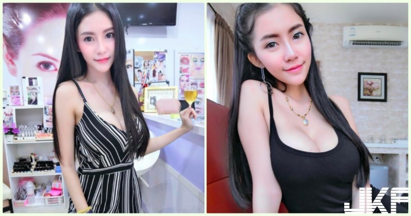 超胸！F奶「爆乳輕熟女」神猛奶量太銷魂！誘人的「豐滿上圍」份量有夠飽滿…【EV棋牌】-EV棋牌
