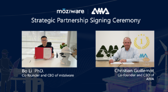 AMA 与 moziware 合作,为一线员工提供辅助现实解决方案