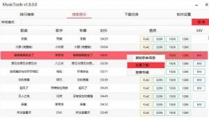 [精品软件] MusicTools v1.9.8.1 | 付费会员破解、无损音乐无限下载【EV棋牌】-EV棋牌