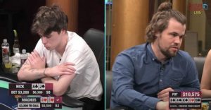 【EV扑克】话题 | 国际象棋冠军卡尔森是否在HCL上做出了很好的Hero-Call?【EV棋牌】-EV棋牌