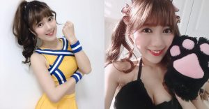 正妹啦啦隊員「松鼠」場邊賣萌不用錢 百褶裙下的逆天長腿好誘人【EV棋牌】-EV棋牌