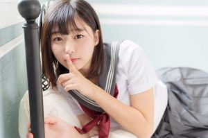 「噓～學長這是我們的小秘密！」制服櫻花妹「我妻ゆりか」床上女友視角禁忌私撩　【EV棋牌】-EV棋牌