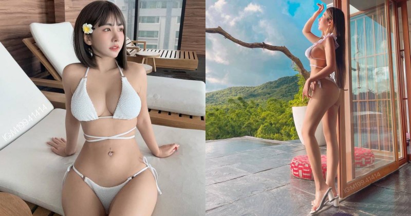 巨乳小隻馬「念念」比基尼有夠犯規！「渾圓側乳+飽滿蜜桃」一次看夠！【EV棋牌】-EV棋牌