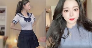 慶熙大學日本妹子「最愛在家穿高校服」，「邪惡的胸型」散發滿滿嫵媚感！【EV棋牌】-EV棋牌