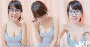 好會晃喔!美乳妹「直播抖奶」畫面逼死人!可愛的形狀讓人受不了【EV棋牌】-EV棋牌