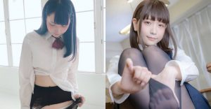 黑絲最高!「甜美清新妹子」化身壞學生 撕開黑絲襪露出白嫩大腿!【EV棋牌】-EV棋牌