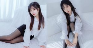 腿香福利!美艷正妹「小皮」狂擺黑絲襪,「纖長玉腿」讓人心癢!【EV棋牌】-EV棋牌