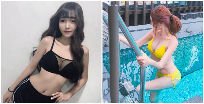 抓住夏天的尾巴!「爆乳正妹」身材緊緻性感,一出泳池所有男士都在看!