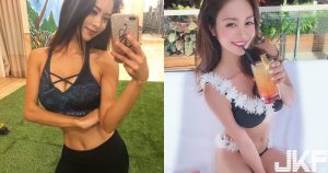 教練這樣太辣拉～超噴火私人女教練「大柳 麻友」性感比基尼制霸海灘～【EV棋牌】-EV棋牌