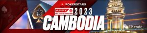 【EV扑克】2023APPT金边丨华人国际扑克战队闪耀开幕赛,队长逍遥3倍均码量领跑52人晋级Day2【EV棋牌】-EV棋牌