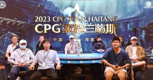 【EV扑克】【CPG巡游赛海棠站】三比一的记分差距逆转翻盘!新加坡大神Alex Lee斩获金海神冠军奖杯!登顶加冕成王!【EV棋牌】-EV棋牌