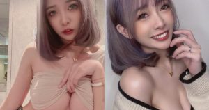 正妹「嵐芯語」大方解放巨乳曲線，「超兇的南半球」讓人狂流口水！【EV棋牌】-EV棋牌