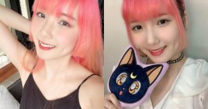 甜美繪圖遊戲實況主「櫻花+0」，清純臉蛋「萌翻你的心」！【EV棋牌】-EV棋牌