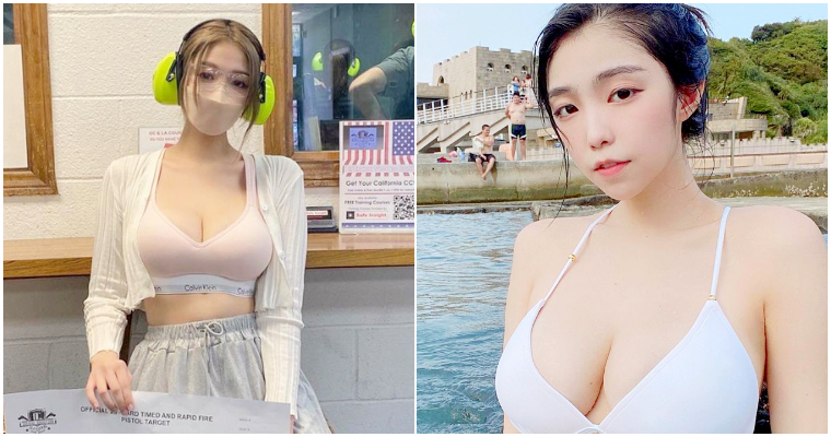 最甜美女槍手！「正妹酒商」Mia 米亞秀出打靶初體驗　超狂成績讓你不敢隨便招惹！【EV棋牌】-EV棋牌