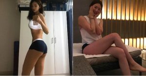 健身正妹超短褲大秀「渾圓半球」緊實度讓人血脈噴張，想跟著一起做運動！【EV棋牌】-EV棋牌