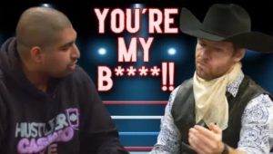 【EV扑克】一怒之下推翻对手所有筹码!传奇牌手被戏耍,上头失态【EV棋牌】-EV棋牌