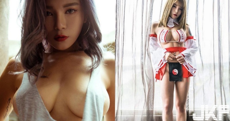 150公分的「F奶小隻馬」!上空背心壓點點,「極限尺度」連巫女裝我也只看到兩顆燈啊!