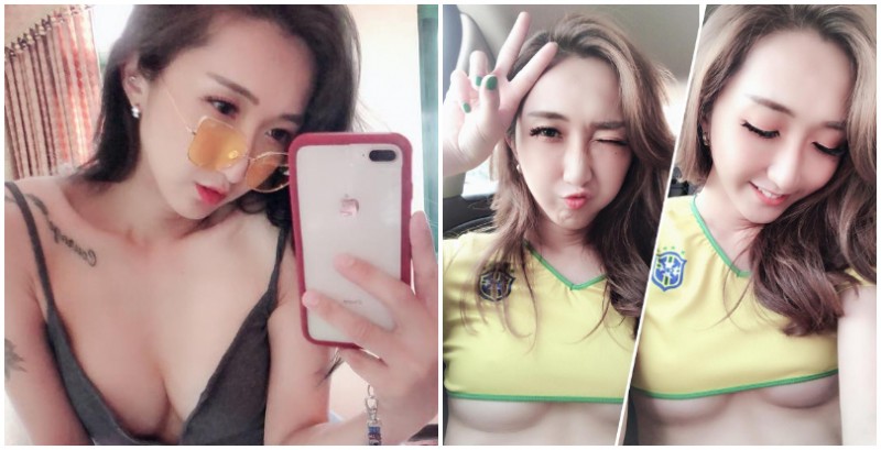 露南半球幫巴西隊加油！台中「排球女神」用火辣胴體帶你一起瘋世足！【EV棋牌】-EV棋牌