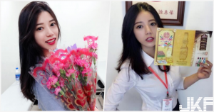 高雄保險業「天菜正妹」！白襯衫正裝超迷人，想多買幾張保單了！【EV棋牌】-EV棋牌