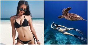 陽光性感的代言人！美人魚般的「陽光正妹」輕輕一笑就能融化整座冰山！【EV棋牌】-EV棋牌