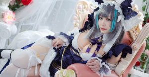 奶波衝擊!巨乳Coser含乳量超高 任何角色都奶香充滿畫面香到爆~【EV棋牌】-EV棋牌