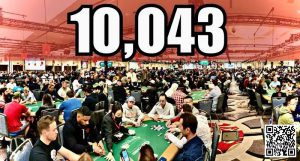 【EV扑克】WSOP史上最大!10043人参赛,1210万刀冠军奖金,3663人晋级Day3【EV棋牌】-EV棋牌