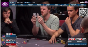 【EV扑克】“A葫芦”撞“炸弹”，在WSOP主赛以这种方式出局也太悲催了【EV棋牌】-EV棋牌