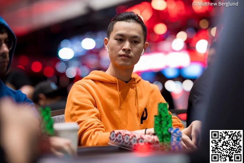 【EV扑克】2023WSOP | 主赛Day5战况惨烈，仅剩中国台湾帅小伙幸存，149人晋级Day6【EV棋牌】-EV棋牌