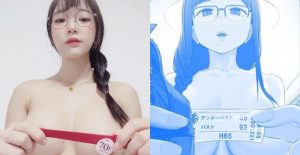 漫畫實體化女王「卿卿」高度還原二次元大尺度 大方秀出罩杯大小【EV棋牌】-EV棋牌