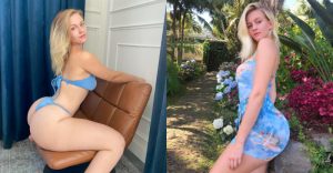 開胸裝算什麼…荷蘭妹「炸臀裝」穿上身　豐滿挺翹大蜜桃3D視覺效果殺【EV棋牌】-EV棋牌