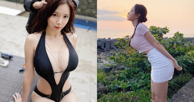 甜美正妹「Amber Na」海邊親吻夕陽，超浪漫可愛少女心讓人好想戀愛！【EV棋牌】-EV棋牌
