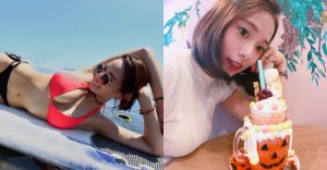 氣質「清新正妹」原來是隱乳!紅色爆乳比基尼太火辣 逆天長腿佔滿畫面!【EV棋牌】-EV棋牌