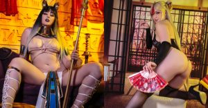 肉慾系Coser豐潤肥臀X蜜大腿後座力驚人 擋不住的致命誘惑斬斷理智線【EV棋牌】-EV棋牌