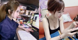精靈系OL「蔡粉粉」上班認真神情真美麗 下班展現火辣身材更性感【EV棋牌】-EV棋牌