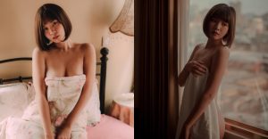 短髮少女「果果寶寶」私密床照曝光，「深厚事業線」讓粉絲失眠！【EV棋牌】-EV棋牌