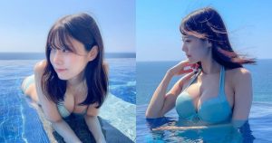 甜美清秀的「正妹護理師」身材意外好吸睛！比基尼戲水秀「飽滿雙乳」引13萬人追蹤！【EV棋牌】-EV棋牌