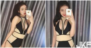 正妹辣穿比基尼自拍 深V美胸快蹦出來,整個好邪惡喔!【EV棋牌】-EV棋牌