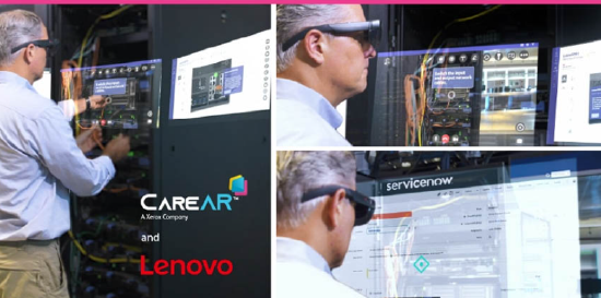 联想与 CareAR 合作推出 XR 远程指导技术