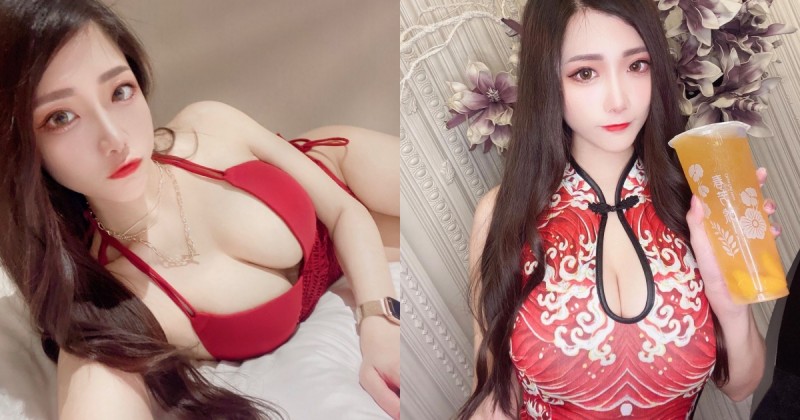 雪乳正妹「桃桃兒」火辣比基尼好養眼！「白皙E杯」連旗袍都撐起來！【EV棋牌】-EV棋牌