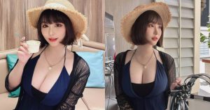 短髮女神「Sylvia 希維亞」挺兩顆「渾圓雪乳」吃冰淇淋,讓網友也好嘴饞!【EV棋牌】-EV棋牌