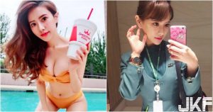 起飛啦！長榮正妹空姐「海灘爆乳」！制服下深藏「渾圓美乳」畢露！【EV棋牌】-EV棋牌