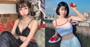 大眼萌妹「糖糖Chubby」俏麗短髮五官超精緻，水蛇腰間讓全視角都狂辣性感！【EV棋牌】-EV棋牌